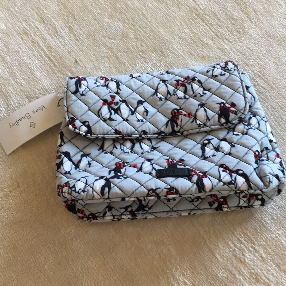 NWT Brush and Cosmetic Case Vera Bradley